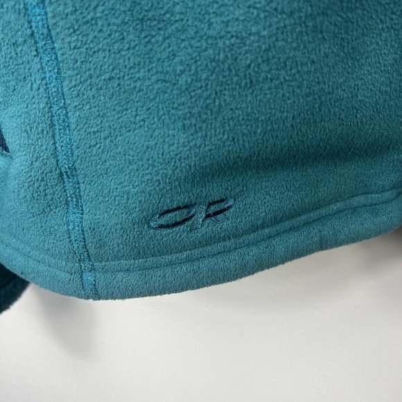 Outdoor Research Green Fleece Hoodie Size L Zip Up - Picture 6 of 12